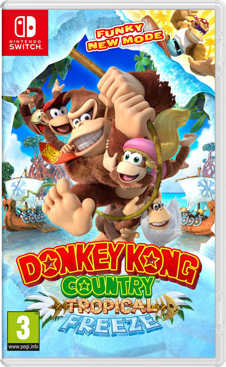 Donkey Kong Country: Tropical Freeze – Englischer Import, spielbar auf Französisch