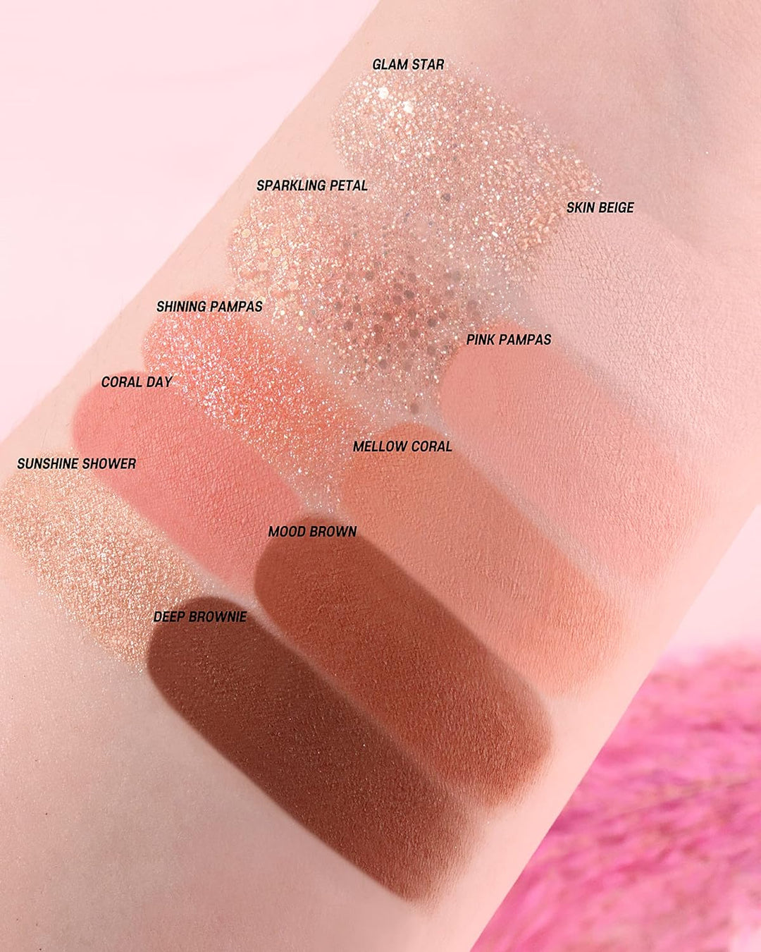 rom&nd Better Than Palette (5Colors) 7.5g (01 PAMPAS GARDEN) 01 PAMPAS-GARTEN, 01 PAMPAS-GARTEN