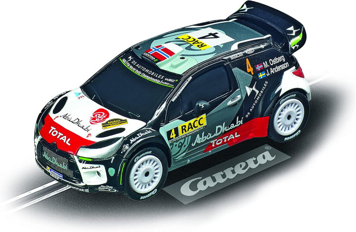 Carrera GO!!! Citroën DS3 WRC Citroën WRT, M.Ostberg Rennauto | Detailgetreu Massstab 1:43 | für Kin