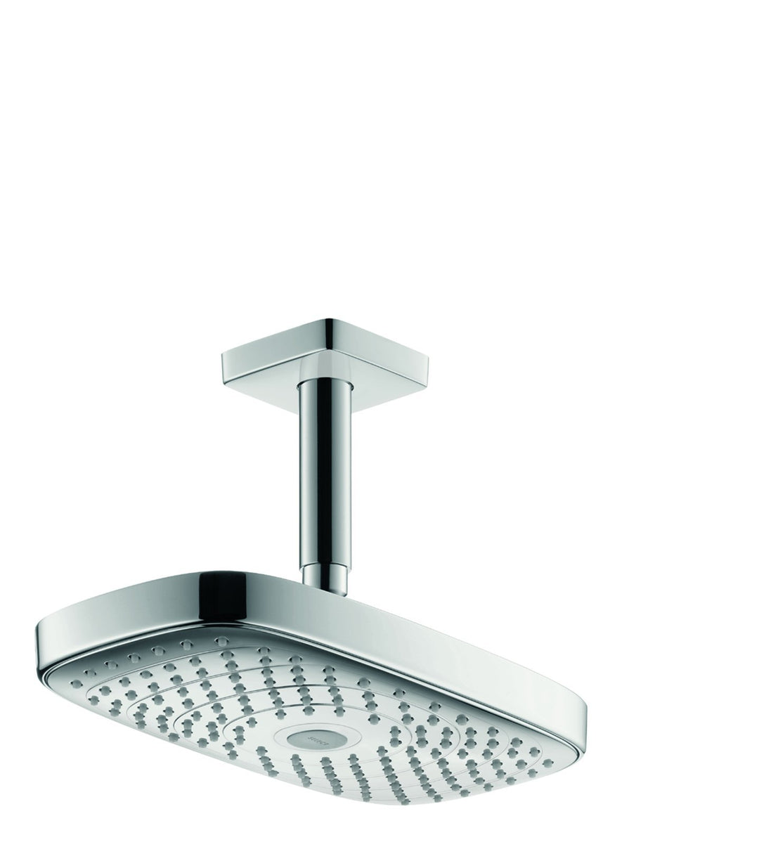 hansgrohe Raindance Select E 300 Duschkopf, Kopfbrause für Deckenmontage, 2 Strahlarten, Chrom, Chro