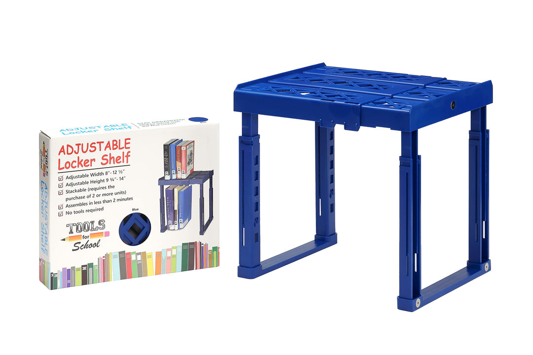 Tools for School Spind-Regal-Organizer für Schulspind – Spind-Organizer – starker ABS-Kunststoff – v