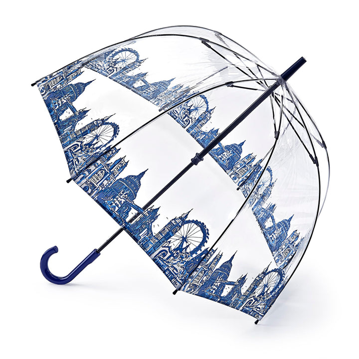 Fulton Stockregenschirm, London Icons (mehrfarbig) - L042 Birdcage 2 London Icons, Mehrfarbig