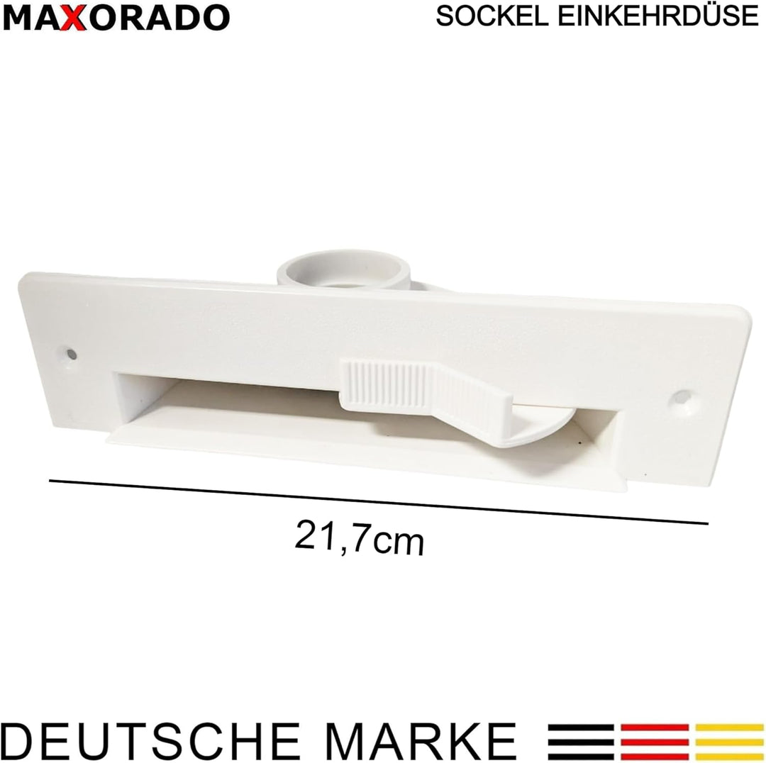 ZS1 Kehrschaufel Kehrichtklappe für Zentralstaubsauger saugende Kehrschaufel mit Kippmechanik zb Ers