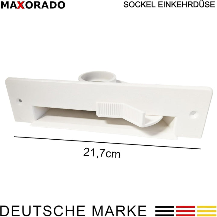 ZS1 Kehrschaufel Kehrichtklappe für Zentralstaubsauger saugende Kehrschaufel mit Kippmechanik zb Ers