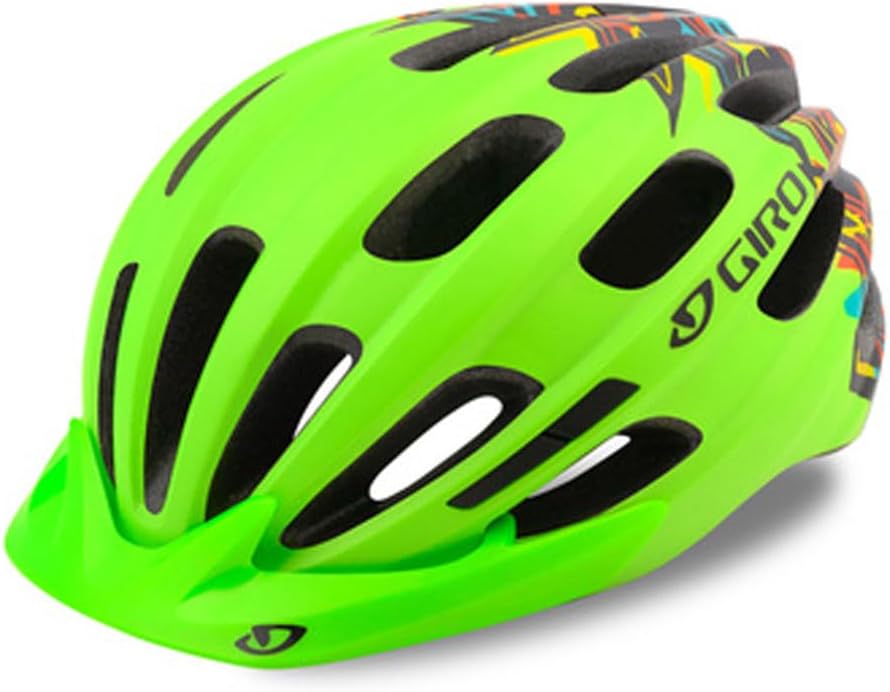 Giro Unisex Kinder Hale Fahrradhelm 50-57 cm matte lime, 50-57 cm matte lime