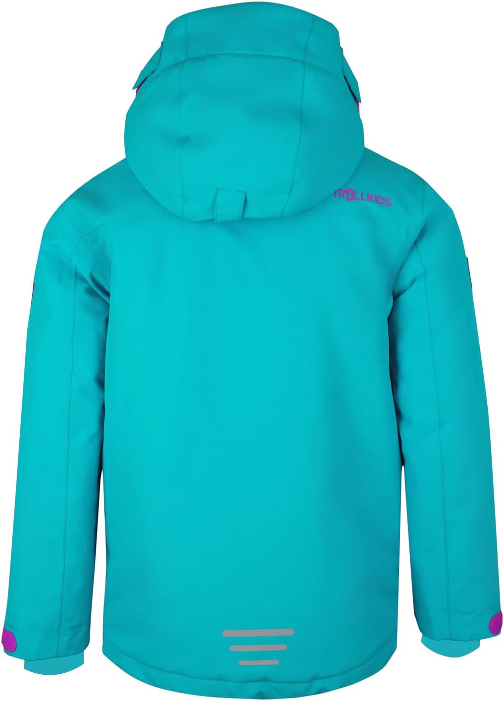 Trollkids Kinder Holmenkollen PRO wasserdichte Winterjacke Skijacke, Türkis
