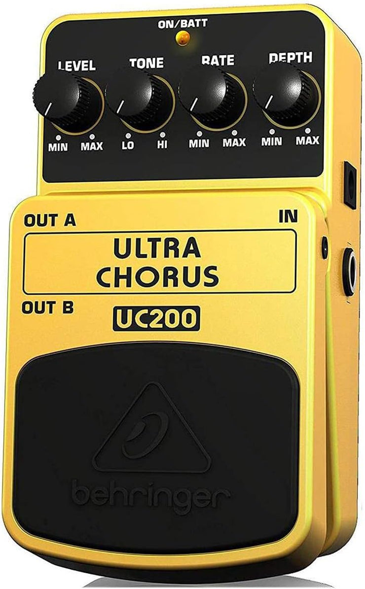Behringer UC200 Ultimatives Stereo-Chorus-Effektpedal ULTRA CHORUS UC200 Guitar Pedal, ULTRA CHORUS