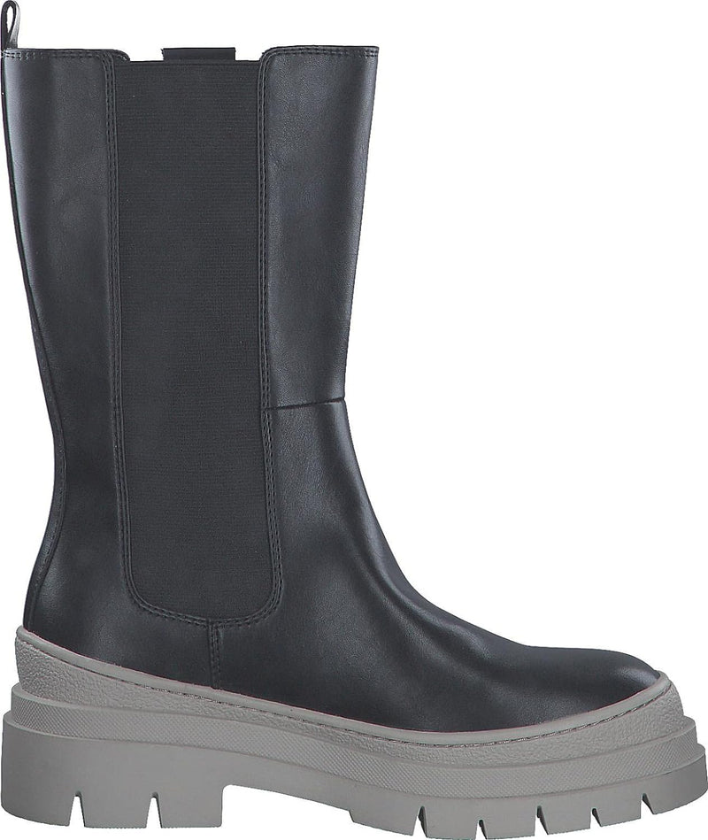 s.Oliver Damen 5-5-25432-29 Chelsea-Stiefel 37 EU Black Lt Grey, 37 EU Black Lt Grey