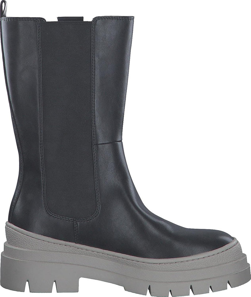 s.Oliver Damen 5-5-25432-29 Chelsea-Stiefel 38 EU Black Lt Grey, 38 EU Black Lt Grey