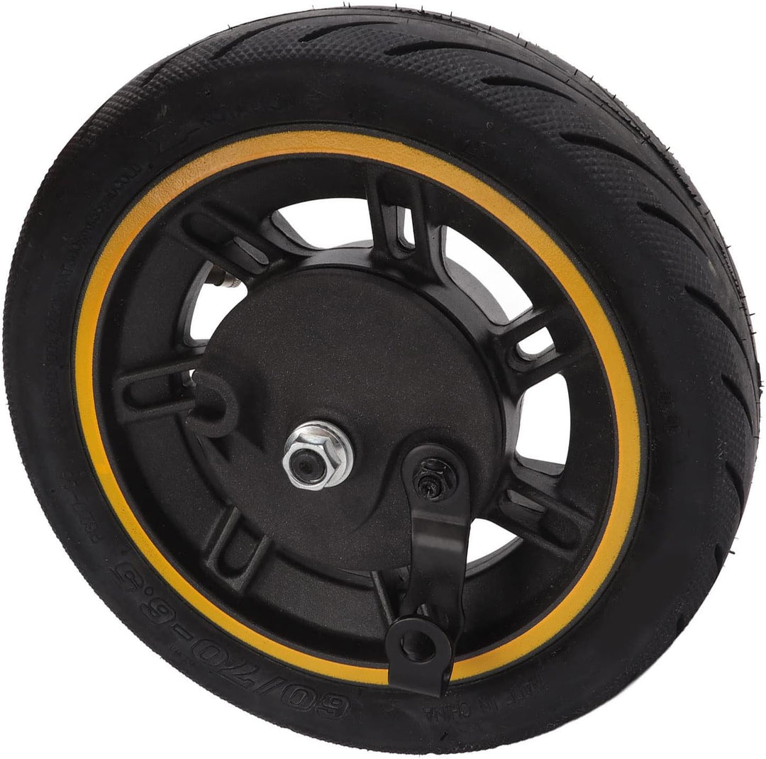 Tubeless Reifen Vorderrad, 10 Zoll 60/70-6,5 Scooter Vorderrad mit Vakuum Tubeless Reifenersatz Komp
