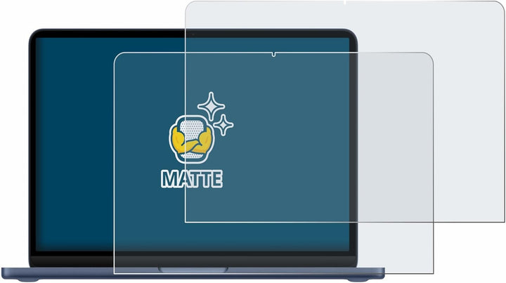 BROTECT Entspiegelungs-Schutzfolie für Apple MacBook Neo 13" 2026 (2 Stück) Matte Displayschutz-Foli