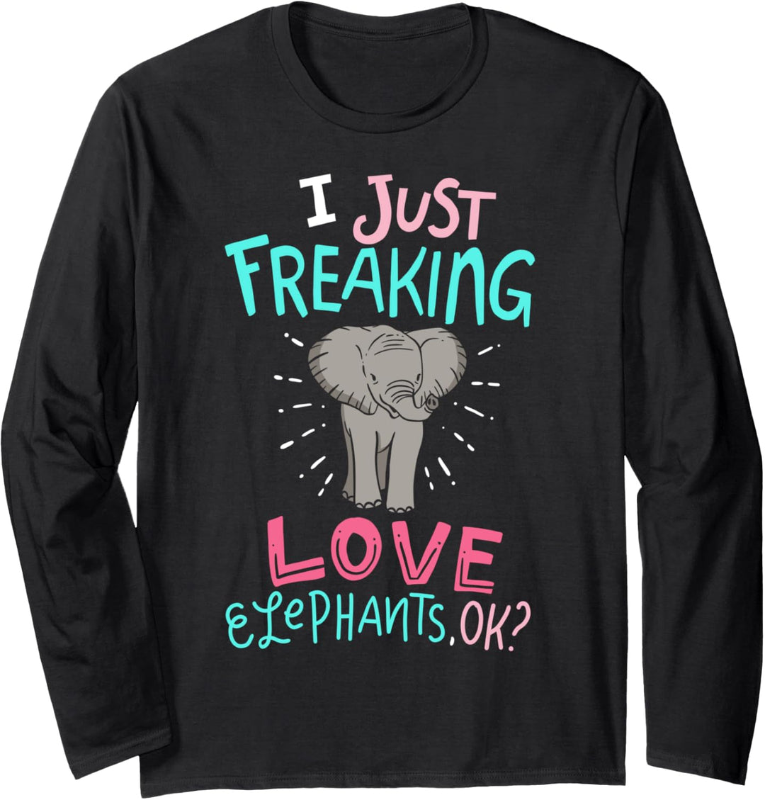 Elefant Langarmshirt