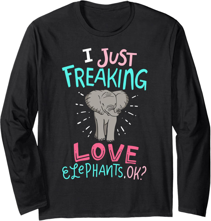 Elefant Langarmshirt