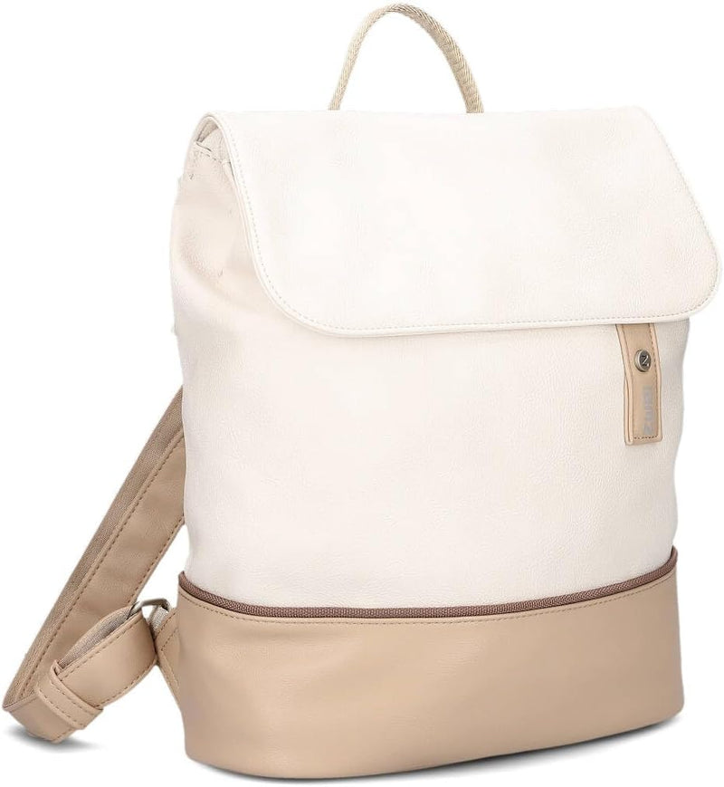 Zwei JANA Rucksack JR13 oat, Oat