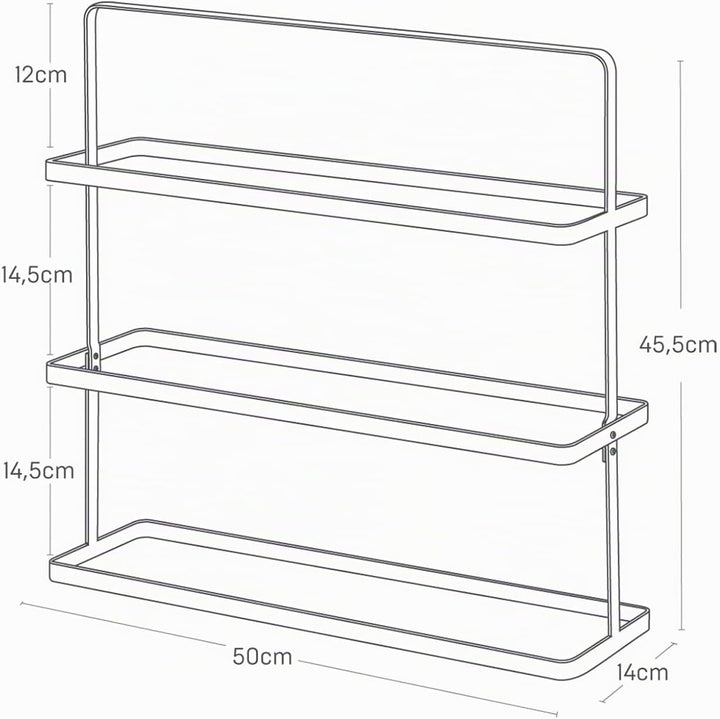 Shoe Rack Wide - Tower - black Schwarz, Schwarz