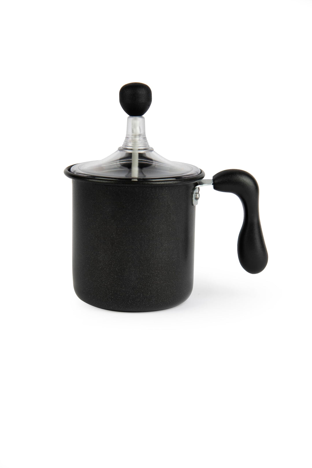 Excelsa Cappuccino Time Creamer Milchaufschäumer, für 6 Tassen, Schwarz
