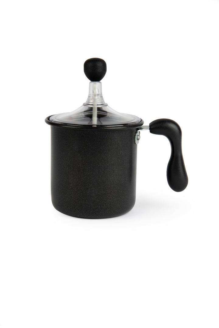 Excelsa Cappuccino Time Creamer Milchaufschäumer, für 6 Tassen, Schwarz