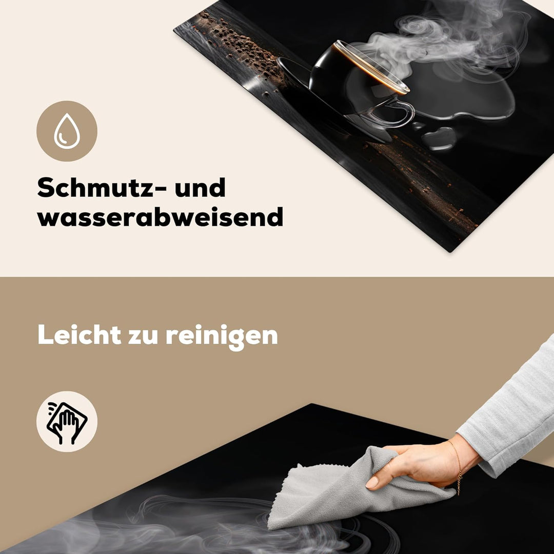 KitchenYeah© Herdabdeckplatte Einteilig Ceranfeld Abdeckplatte Küche Deko Ceranfeldabdeckung Herdabd