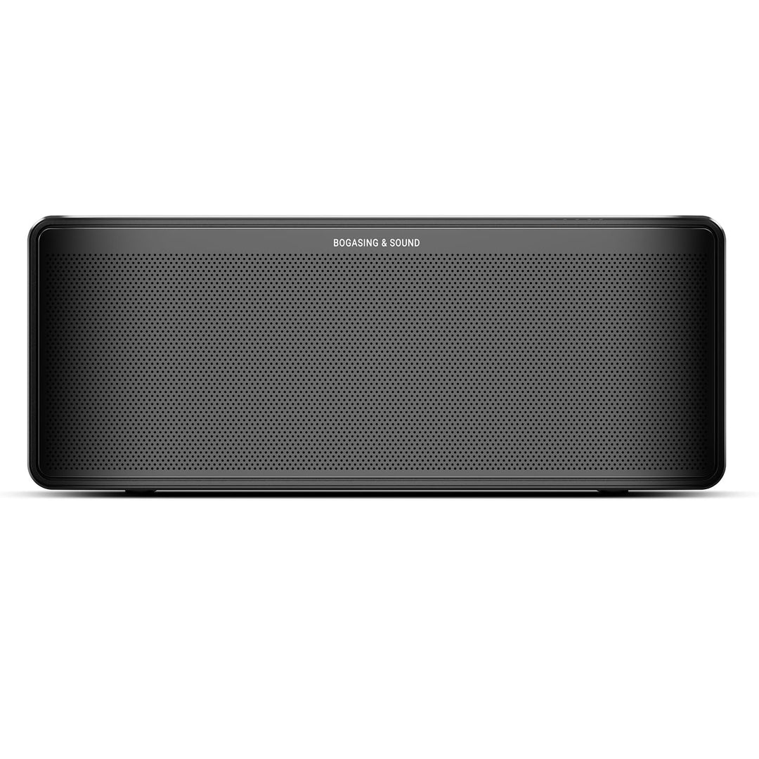 BOGASING S8 Pro Max Bluetooth Lautsprecher, 3 Channel Musikbox mit räumlicher Sound, 5 Treibern & 2