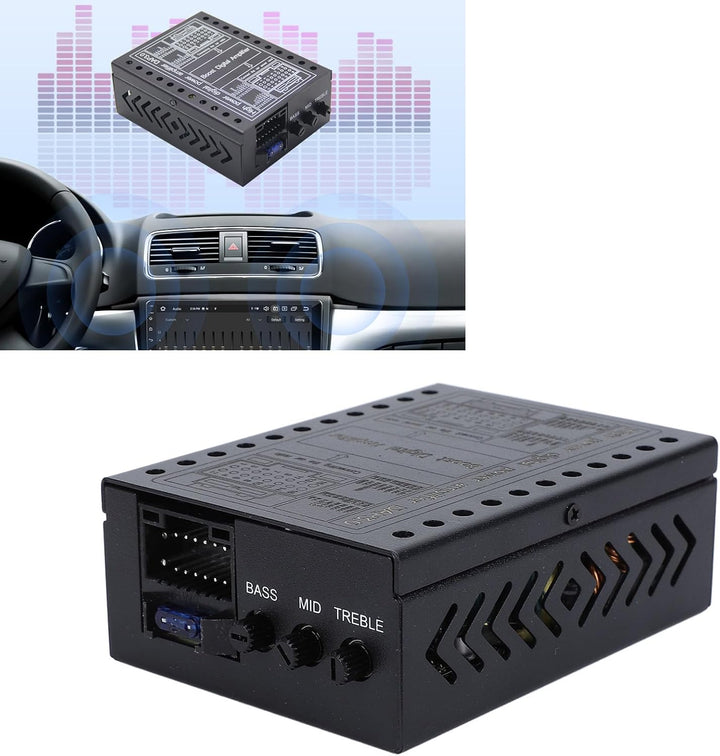 Stabiler Auto-DSP-Verst?rker der Klasse AB, DC12V-Auto-Leistungsverst?rker Soundsysteme, 2/4-Ohm-kom