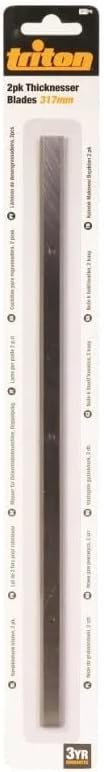 Triton - TRITON - Raboteuse/dégauchisseuse 317 mm & Triton TPTPB Messer für Dickenhobelmaschine, 2er