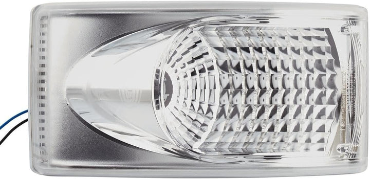 HELLA - Halogen-Rückfahrscheinwerfer - 24/12V - Einbau - 4-Punkt Befestigung - Stecker: offene Kabel