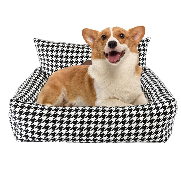 PETCUTE Orthopädisches Hundebett,Hundekorb Waschbar,Rutschfestes Hundesofa,Super Weich Haustierbett
