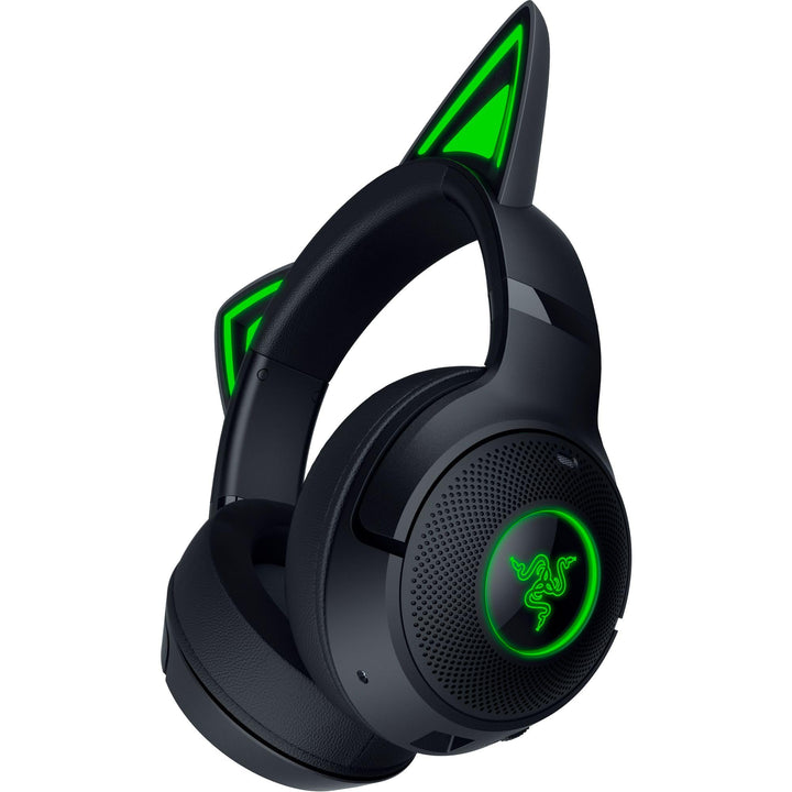 Razer Kraken Kitty V2 BT - Kabelloses Bluetooth RGB Headset mit Kitty Ears für Gaming und Streaming