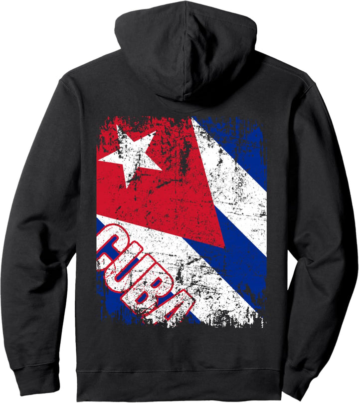 KUBA Flagge | Damen Herren Kinder KUBA Pullover Hoodie