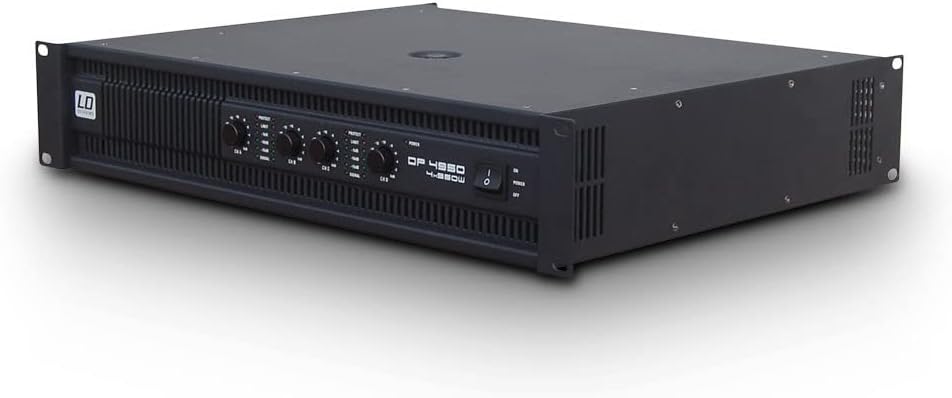 LD Systems DEEP2 4950 PA Endstufe 4 x 810 W 4 Ohm, 4 x 810 W