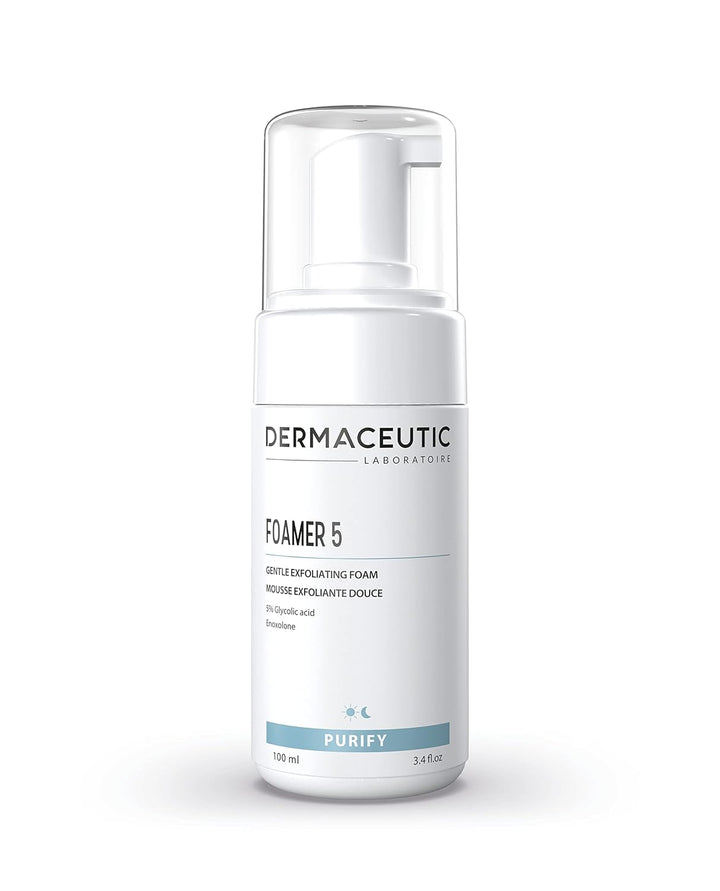 Dermaceutic Foamer 5 - Milder Reinigungsschaum - Aufhellende Gesichtsreinigung - Peelingschaum für e