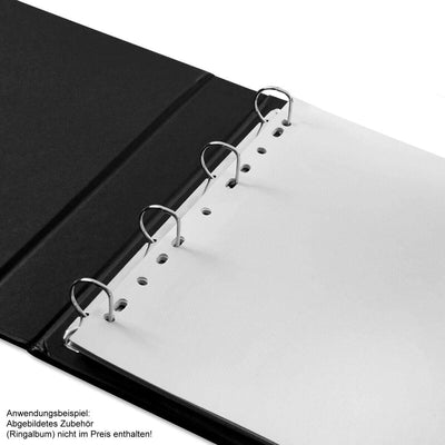 Walther DS-118 Fotoblätter selbstklebend weiss 50 Blatt - Fotokarton
