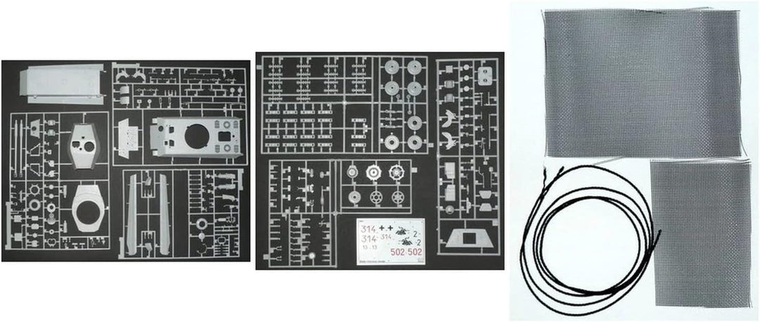 Zvezda 500783601 - 1:35 Sonderkraftfahrzeug 182 Kingtiger Henschel
