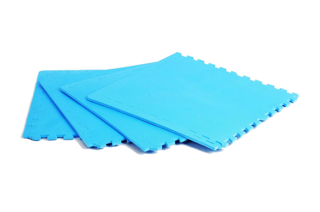 Bodenschutzmatte Protectfloor Xtra Set Pcx4pcs 60 x 60 x 1.2 cm Blue, 60 x 60 x 1.2 cm Blue