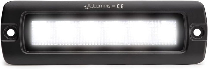 AdLuminis Blackline LED Arbeitsscheinwerfer 30 Watt 2300 Lumen, Flood, Einbau, Zusatzscheinwerfer, A