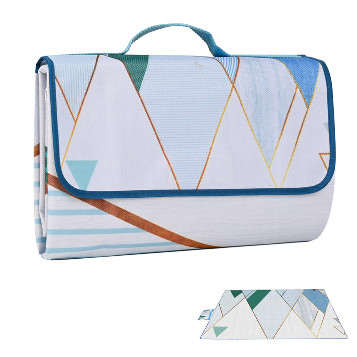 DanCoom Picknickdecke, Faltbare wasserdichte Sandmatte, 150 x 200CM Extra grosse Picknickdecke, Outd