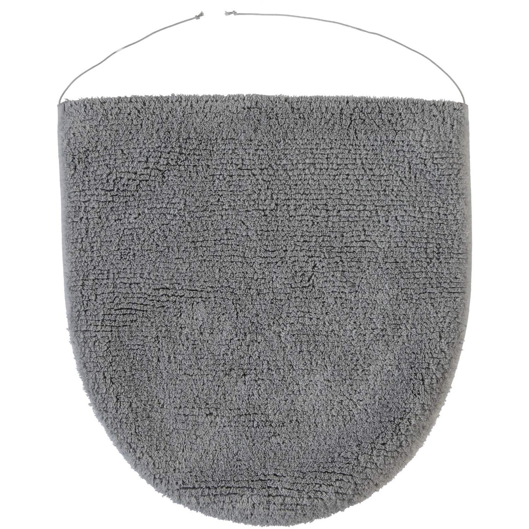 Rhomtuft Badteppiche Prestige Kiesel - 85 Deckelbezug 45x50 cm Kiesel - 85, Deckelbezug 45x50 cm Kie