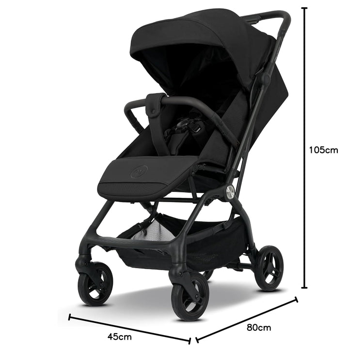 my junior® Buggy PICO² | bis 22kg | Einhand AutoFold-Klappmechanismus | Ergonomische Liegeposition n