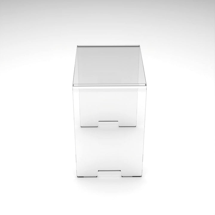 Agplex - Duschhocker aus Acrylglas - Transparentes Design, ideal für Bad und Flur oder Eingangsberei
