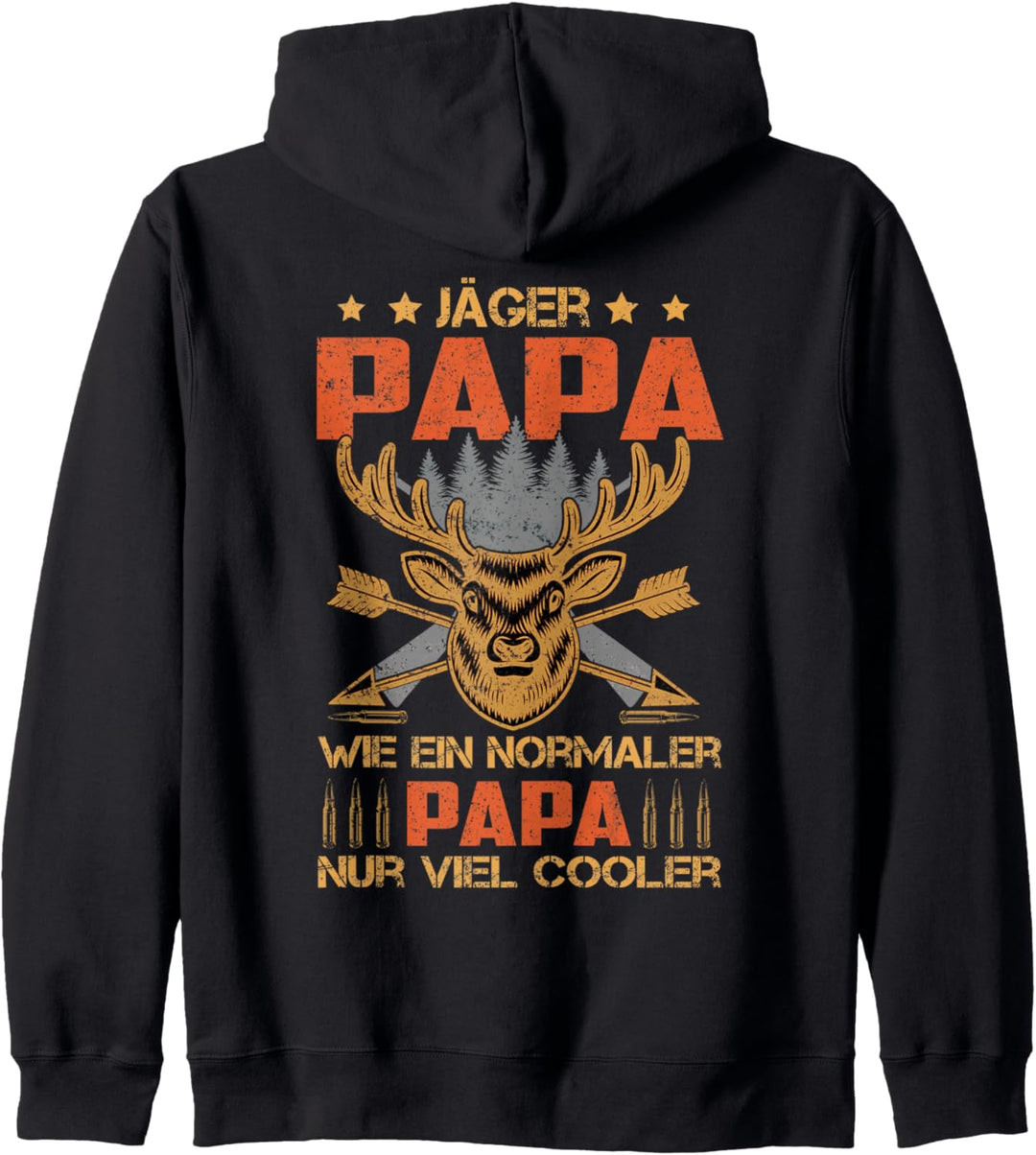 Jagen Jäger Papa Jagdgeschenk Vom Enkel Für Opa Kapuzenjacke