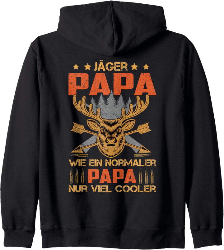 Jagen Jäger Papa Jagdgeschenk Vom Enkel Für Opa Kapuzenjacke