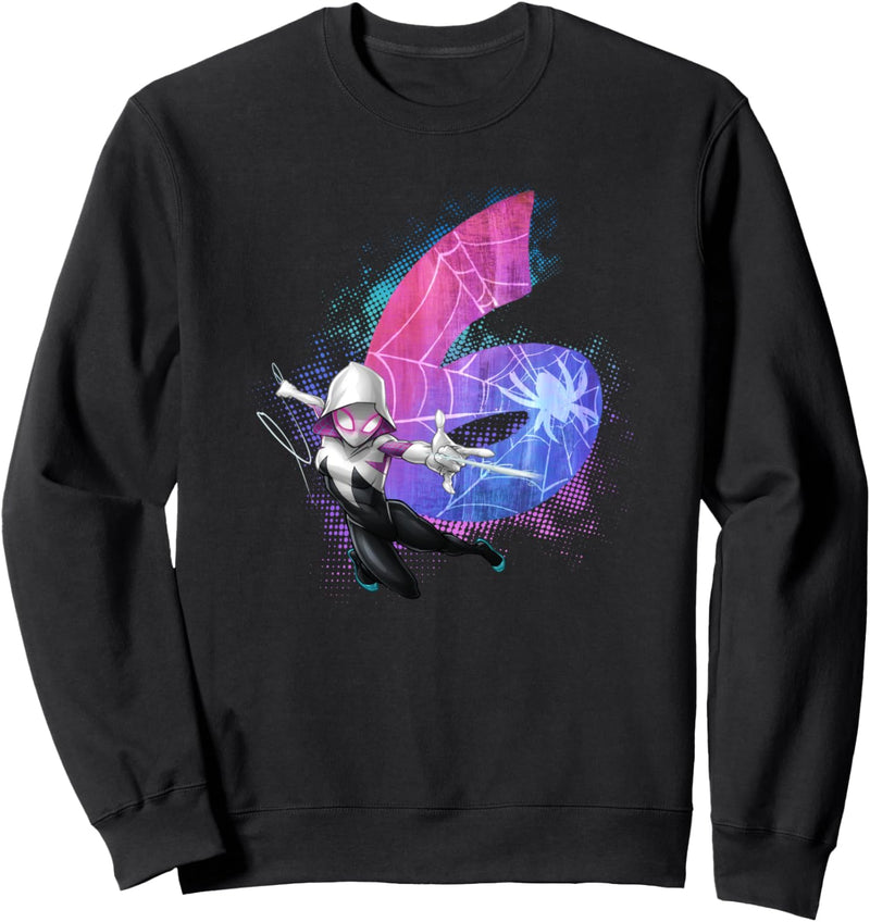 Marvel Ghost-Spider Gwen Stacy 6th Birthday Graphic Sweatshirt