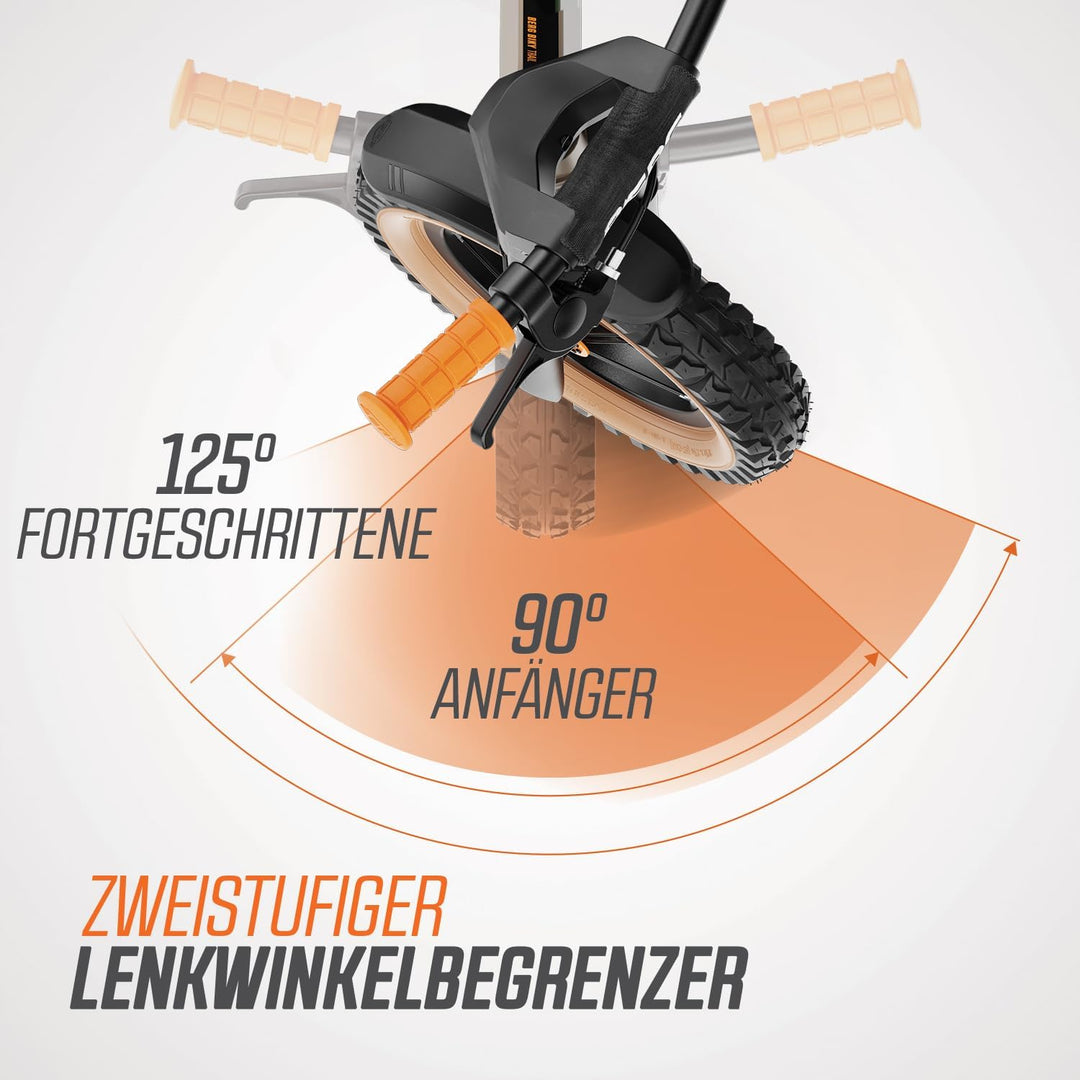 BERG Biky Cross Laufrad | ab 2 Jahren | 12 Zoll | Kinder Laufrad mit Handbremse | Luftreifen | Höhen