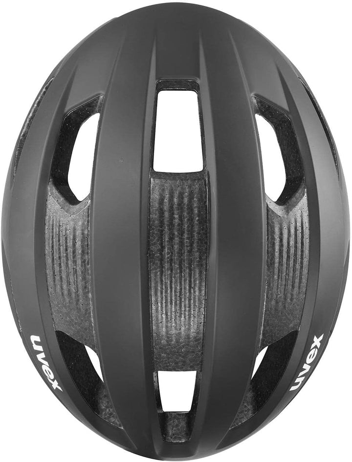 Uvex Rise CC Rennrad Fahrrad Helm matt schwarz 2024 52-56 cm, 52-56 cm