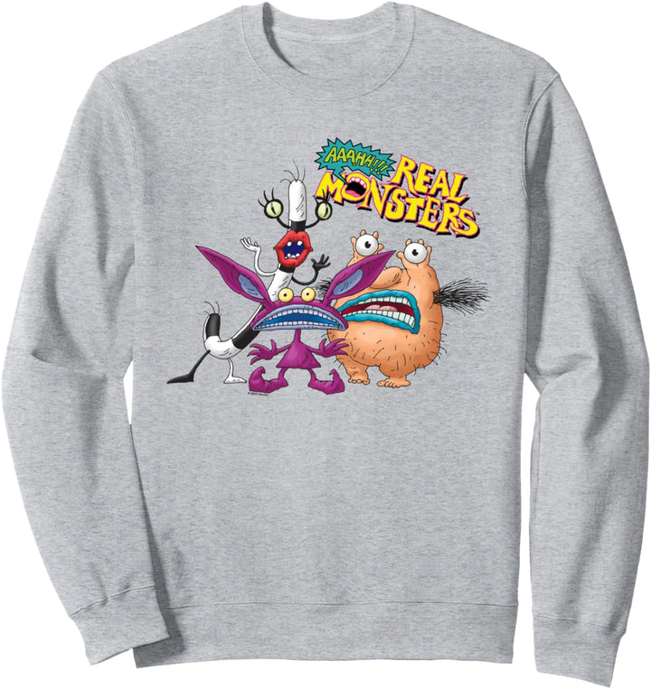 Aaahh!!! Real Monsters Oblina, Ickis and Krumm Sweatshirt