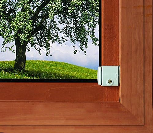 ABUS Fenster-Zusatzsicherung FTS3002 - Fensterschloss für nach aussen öffnende Fenster, verschiedens