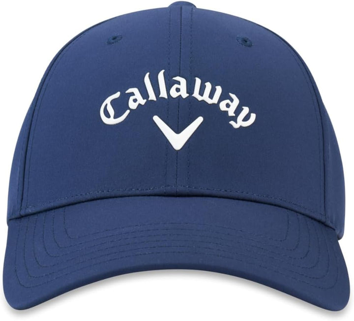 Callaway Gewellte Kopfbedeckung aus flüssigem Metall Weiss, Weiss