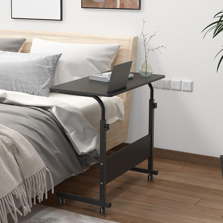sogesfurniture höhenverstellbar Laptoptisch Computertisch mit Tablet Steckplatz, 80 * 40cm PC Tisch