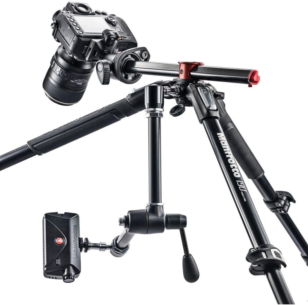 Manfrotto Treppiede 190X PRO4 Aluminium 4 Segm Stativ, Aluminium 4 Segm Stativ