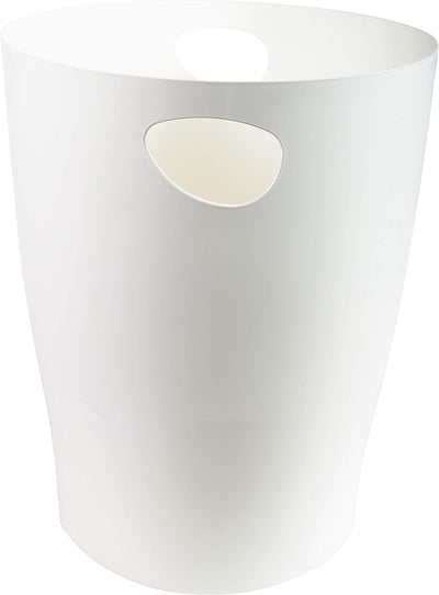 Exacompta 45398D ECOBIN 8er Pack Papierkörbe 15 Liter mit Griffen. Eleganter und robuster Papierkorb